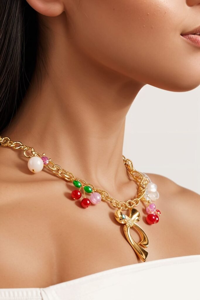 Kanhaverse ColorPop Charm Necklace